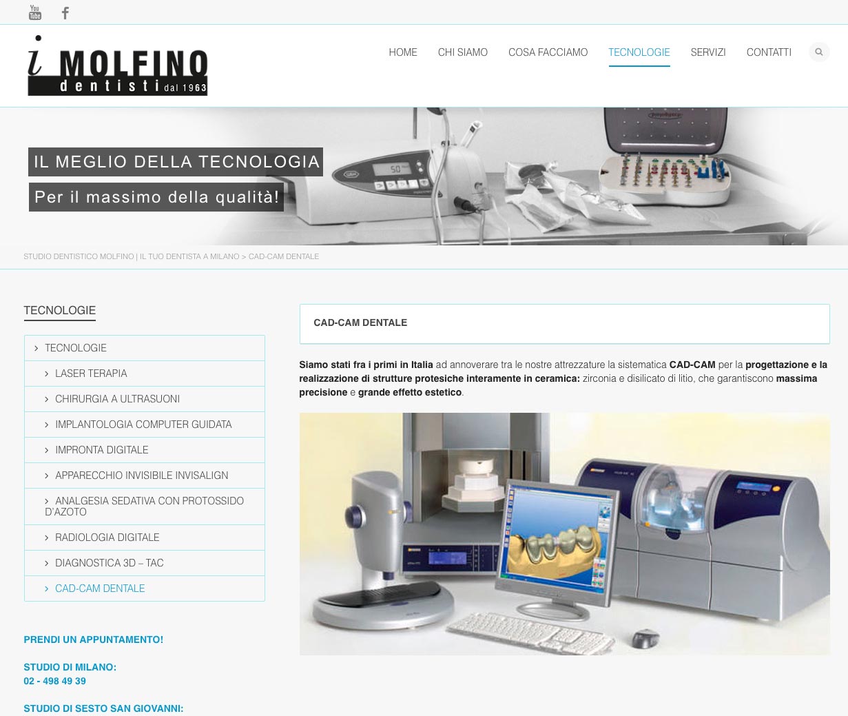 Studio Dentistico Molfino Web Design